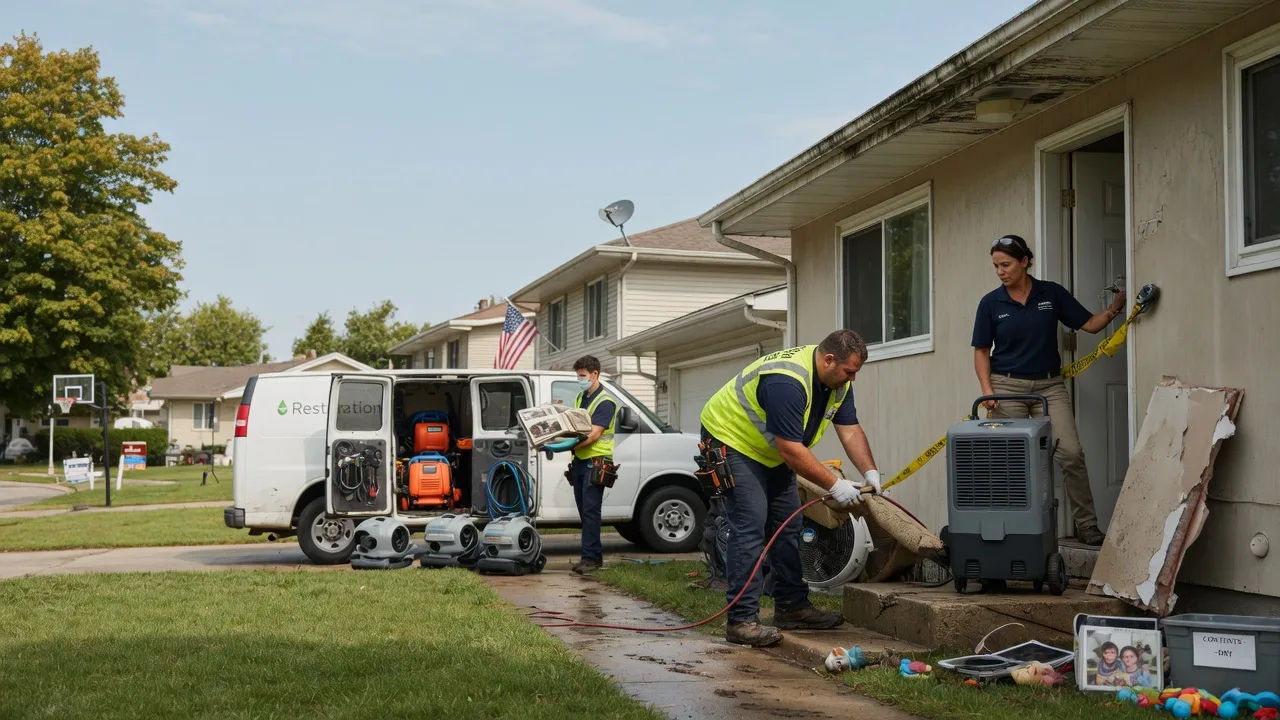 Water Damage Restoration in Church Creek, MD near me